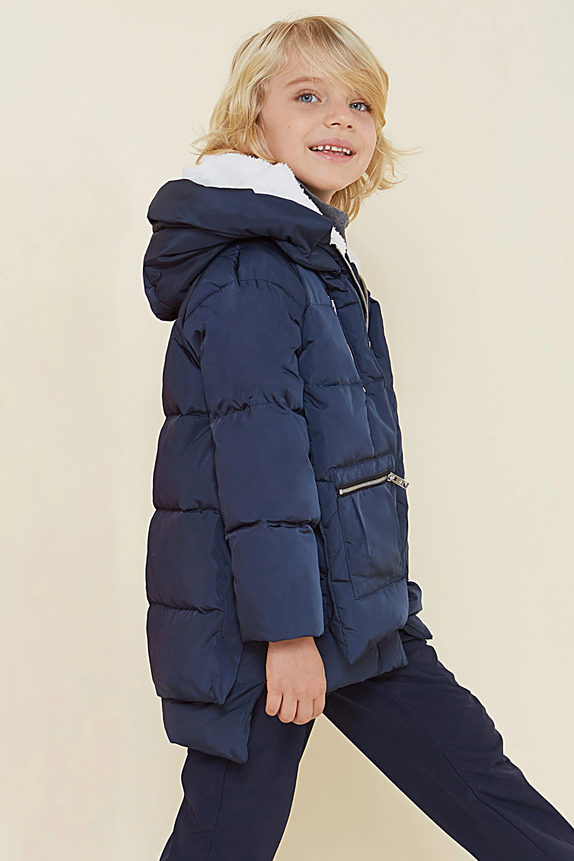 092 Universe® Kids Thickened Hooded Down Coat - Image 24