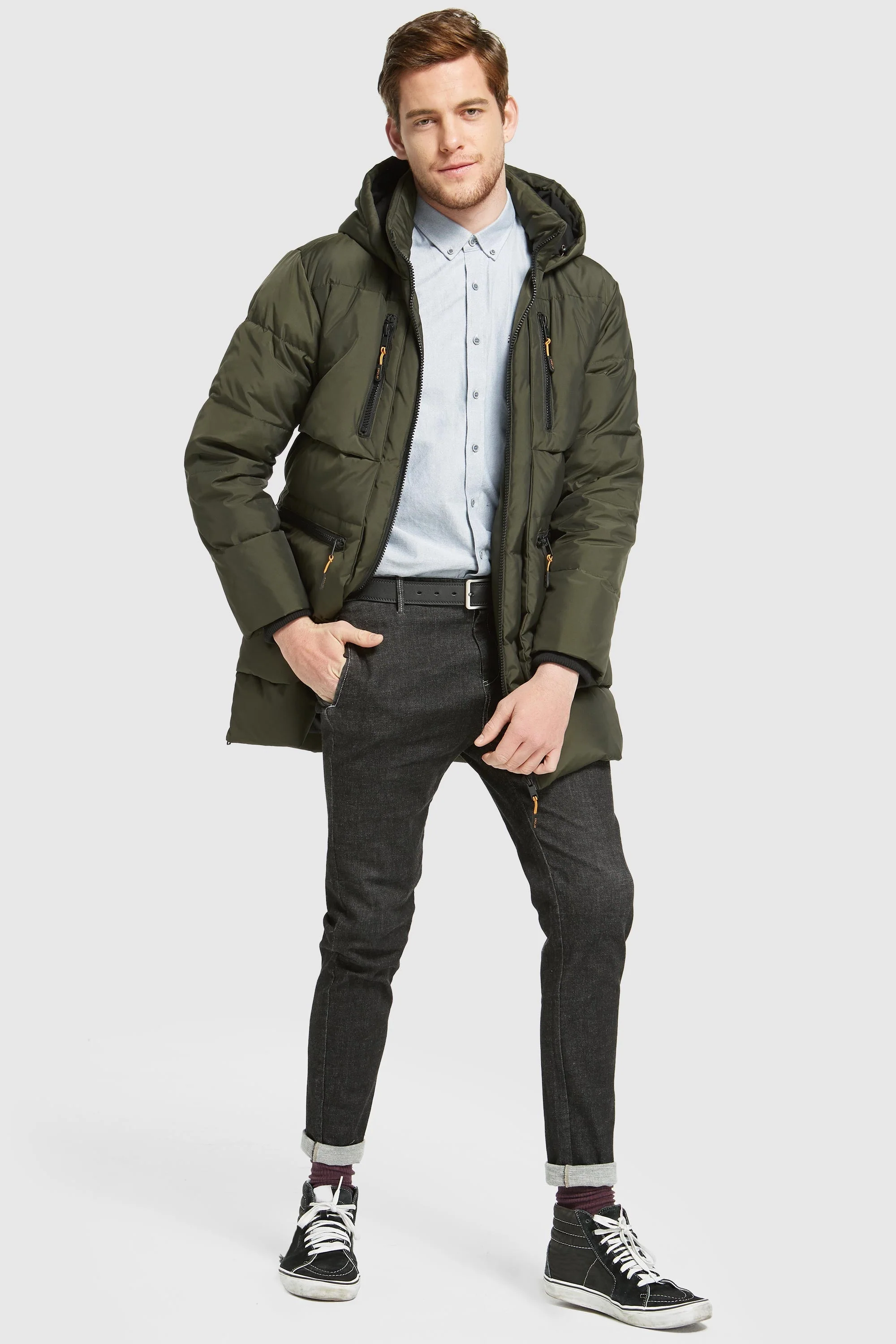 092 Universe® Hooded Thickened Down Jacket - Image 13