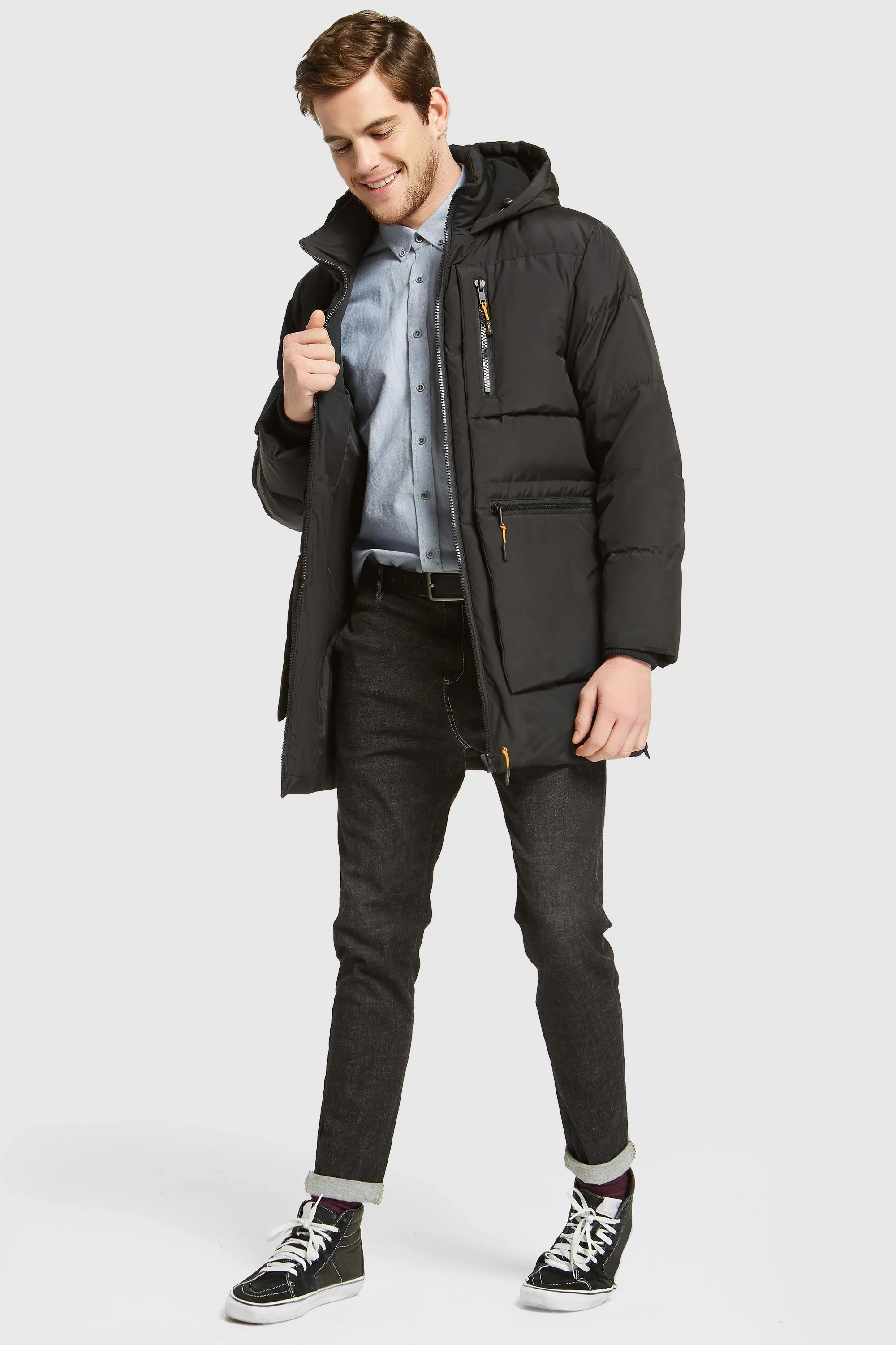 092 Universe® Hooded Thickened Down Jacket - Image 17