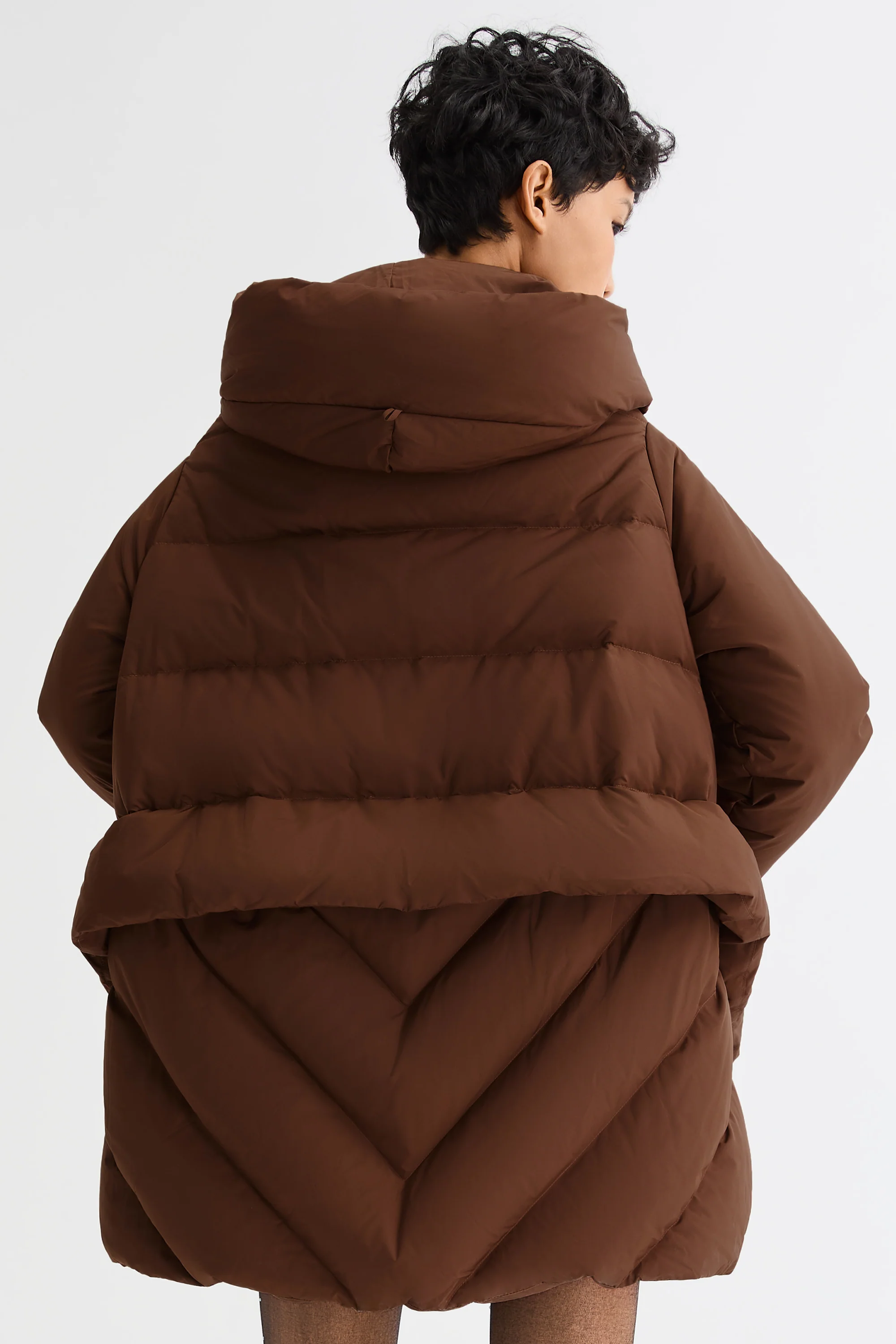 Cloak Puffer Down Coat - Image 20