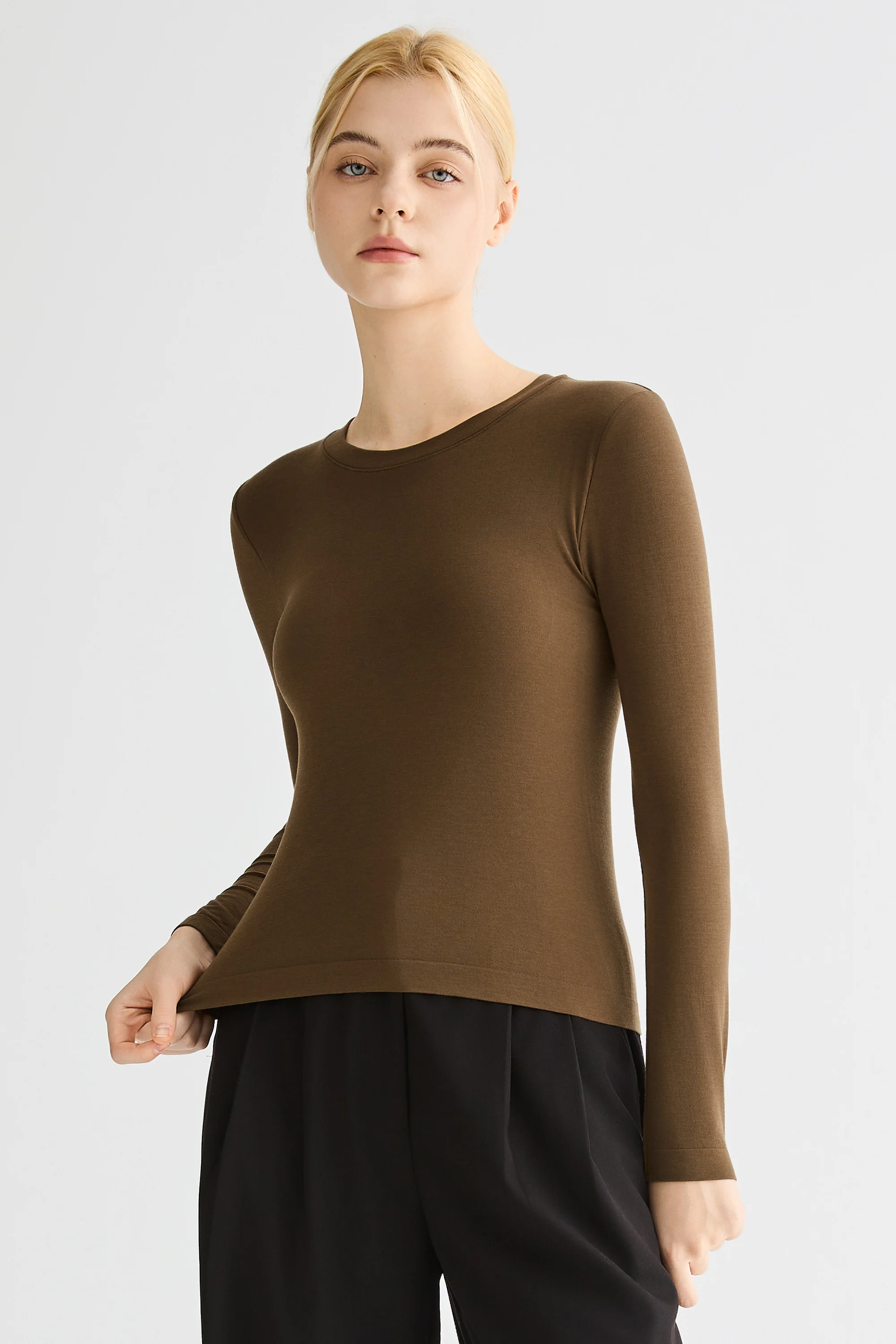 Padded Knit T-shirt - Image 13