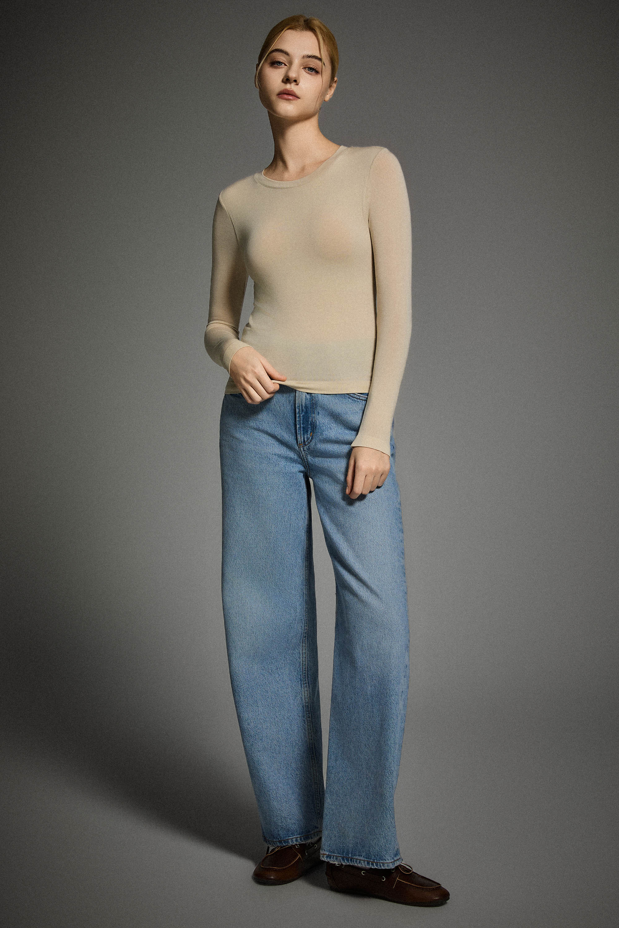 Padded Knit T-shirt - Image 32