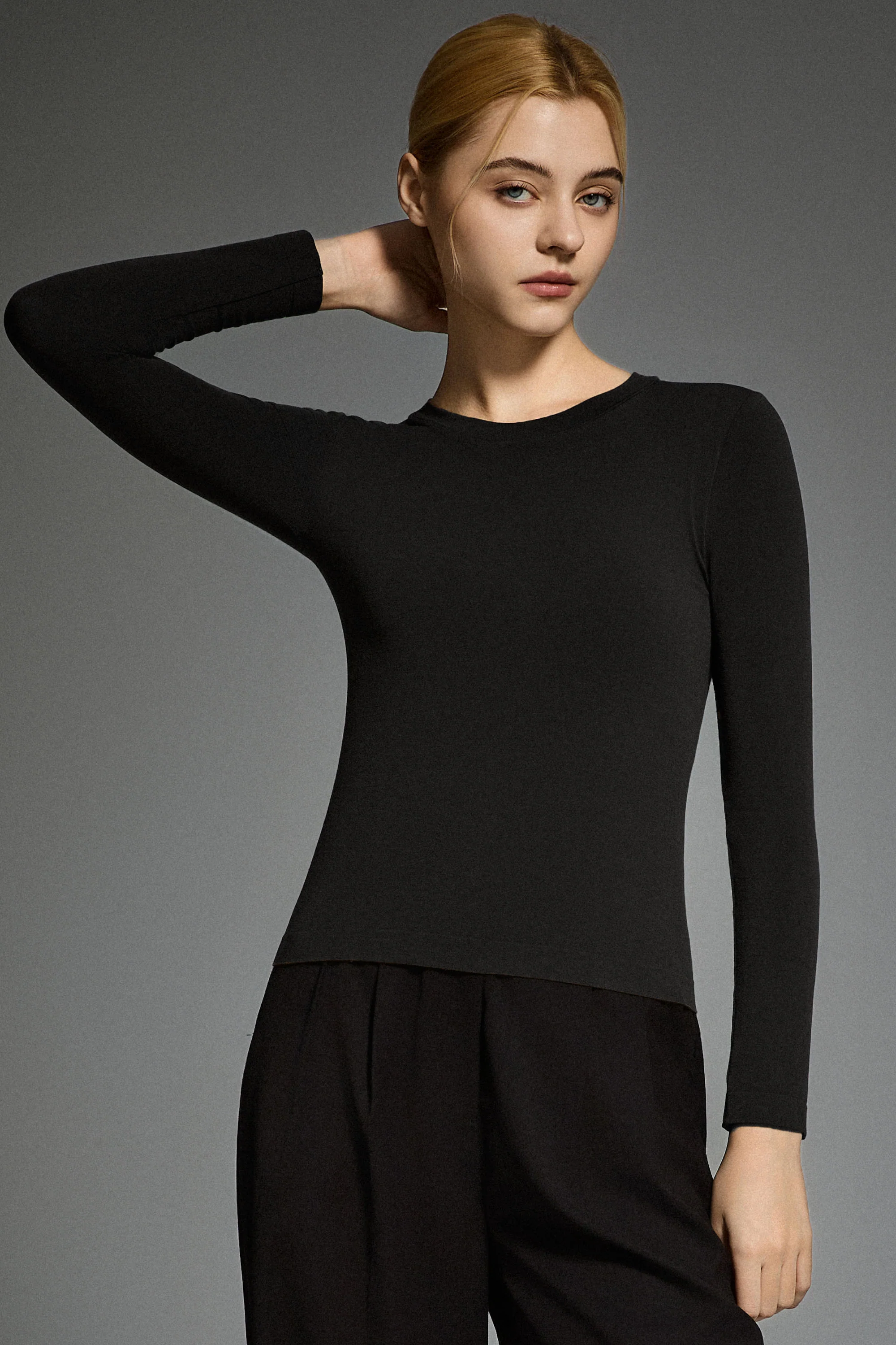 Padded Knit T-shirt - Image 5