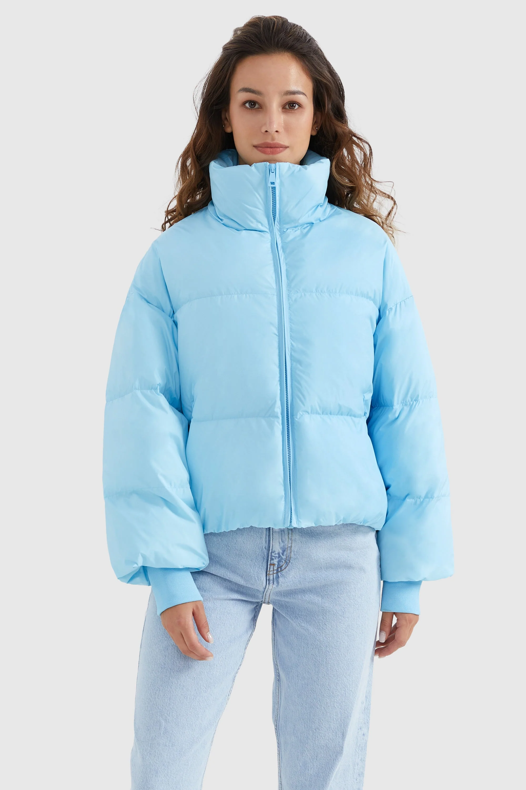 Classics Short Oversized Down Puffer Jacket - Image 63