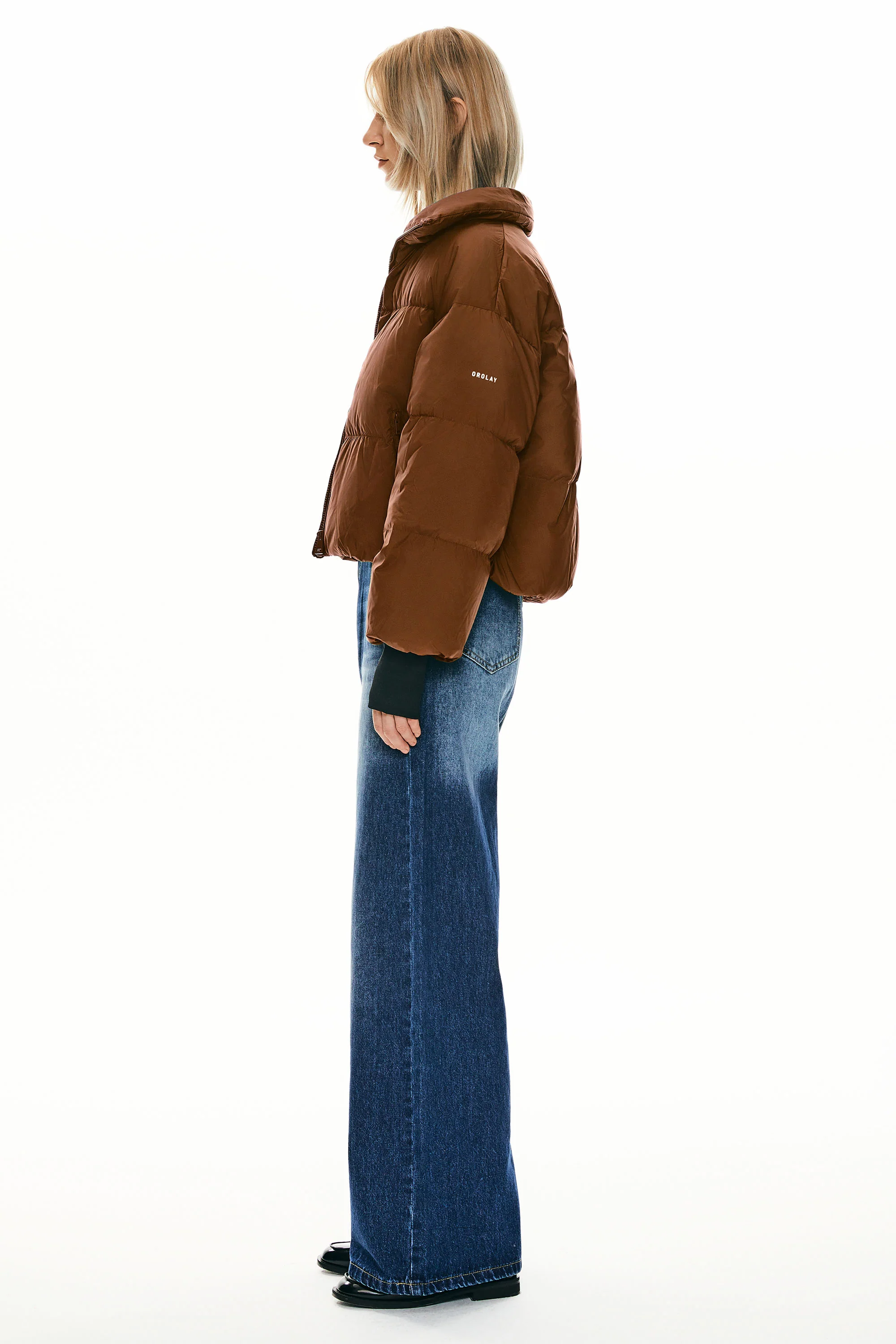 Classics Short Oversized Down Puffer Jacket - Image 89