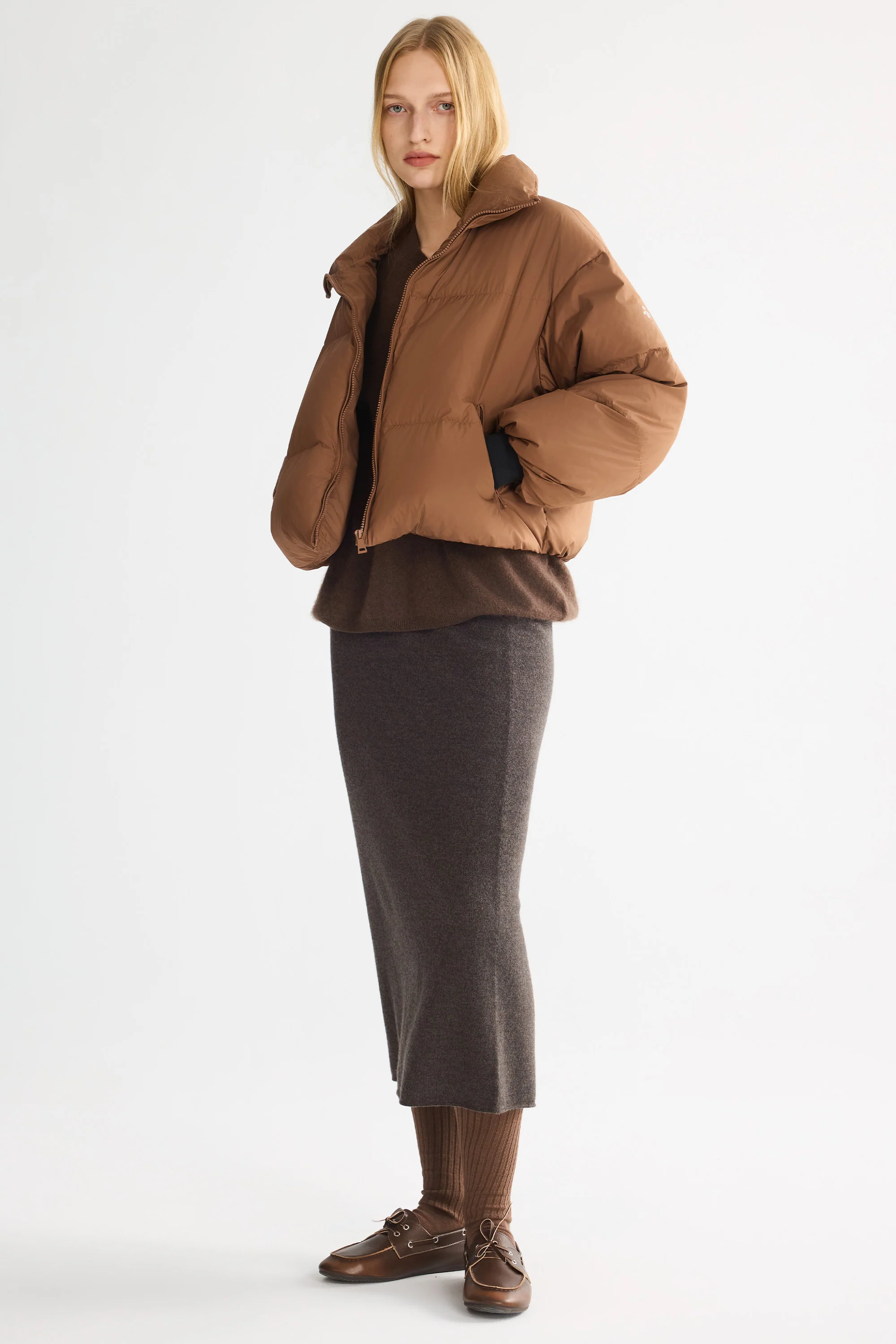 Classics Short Oversized Down Puffer Jacket - Image 94