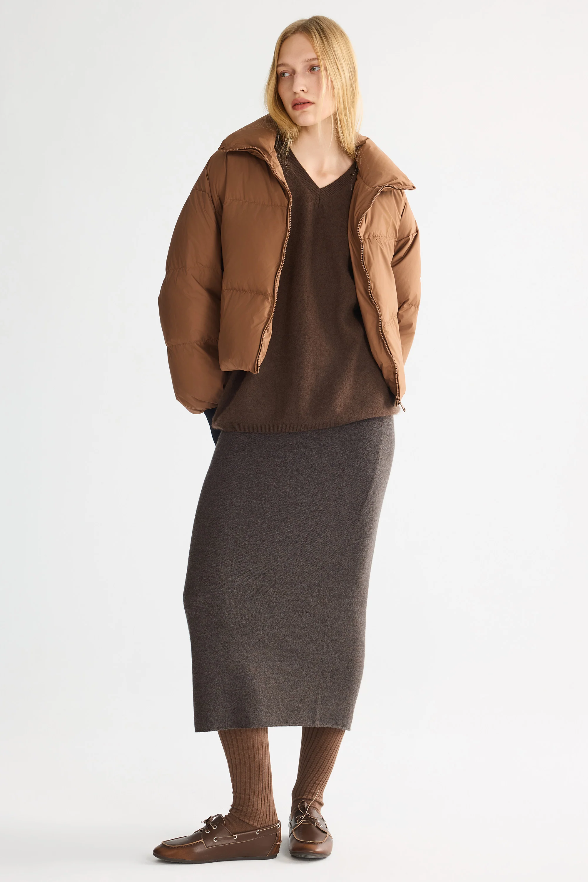 Classics Short Oversized Down Puffer Jacket - Image 96