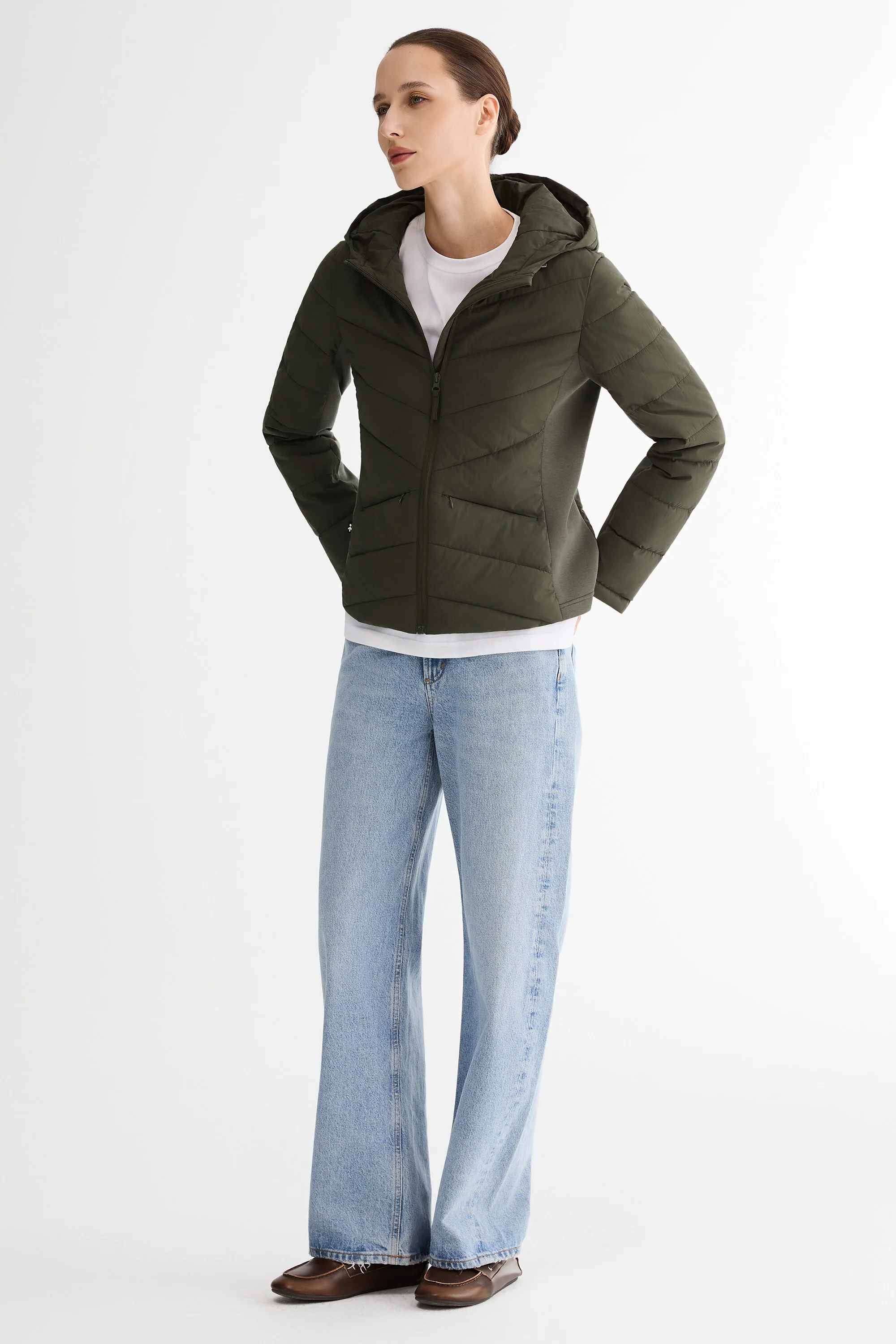 Slim-Fit Quilted Hybrid Jacket - Image 34