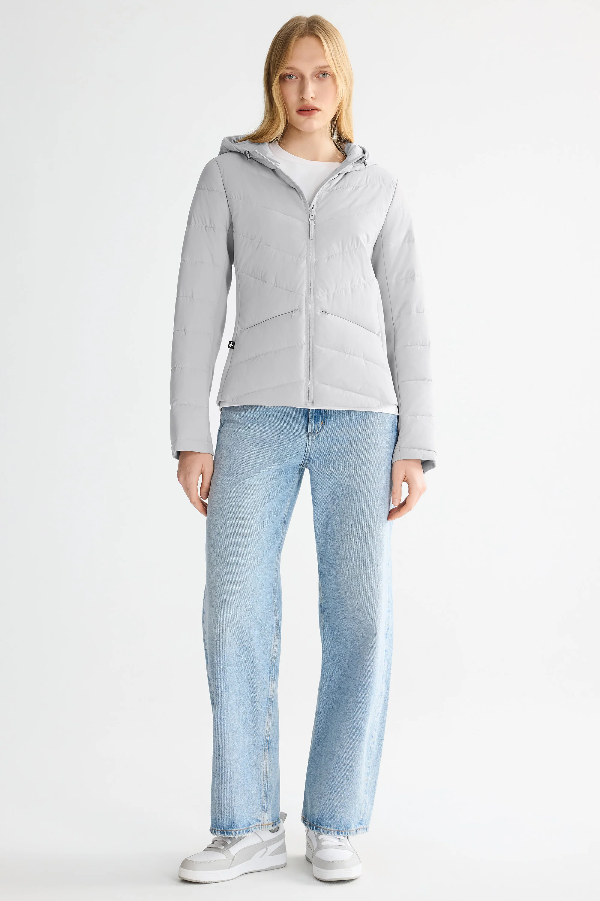 Slim-Fit Quilted Hybrid Jacket - Image 9