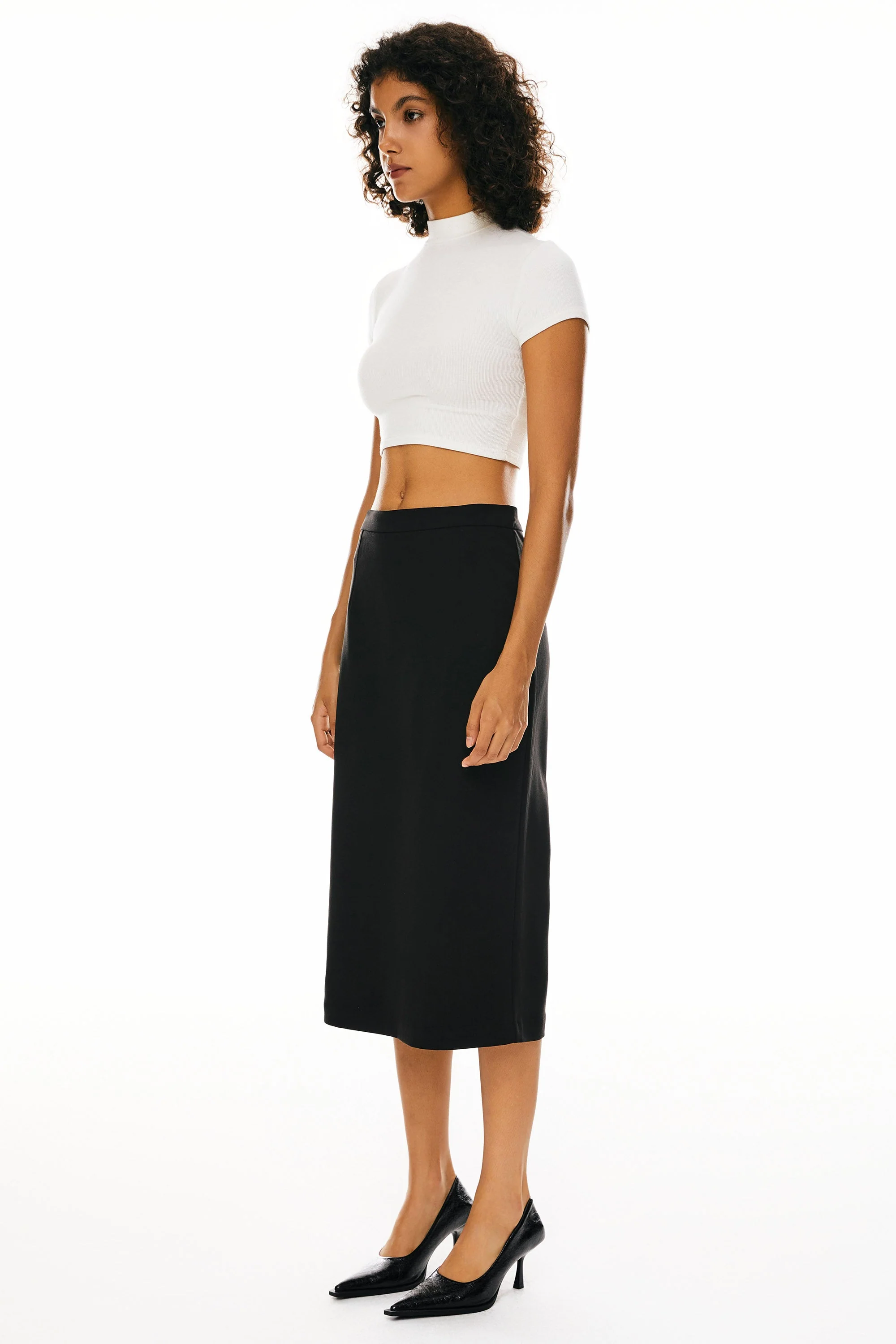 Split Midi Pencil Skirts - Image 5