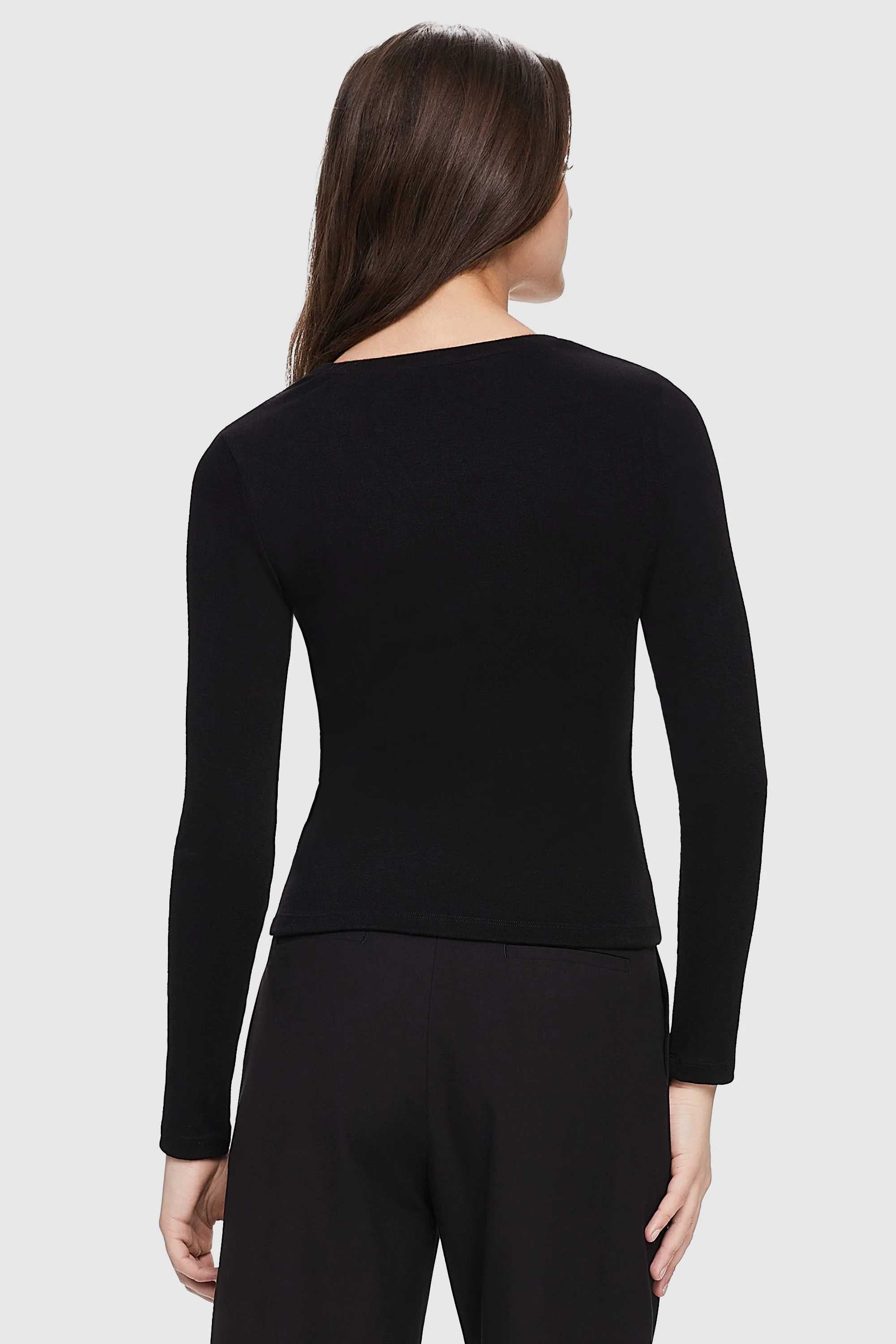 V-Neck Knit Sweater - Image 11