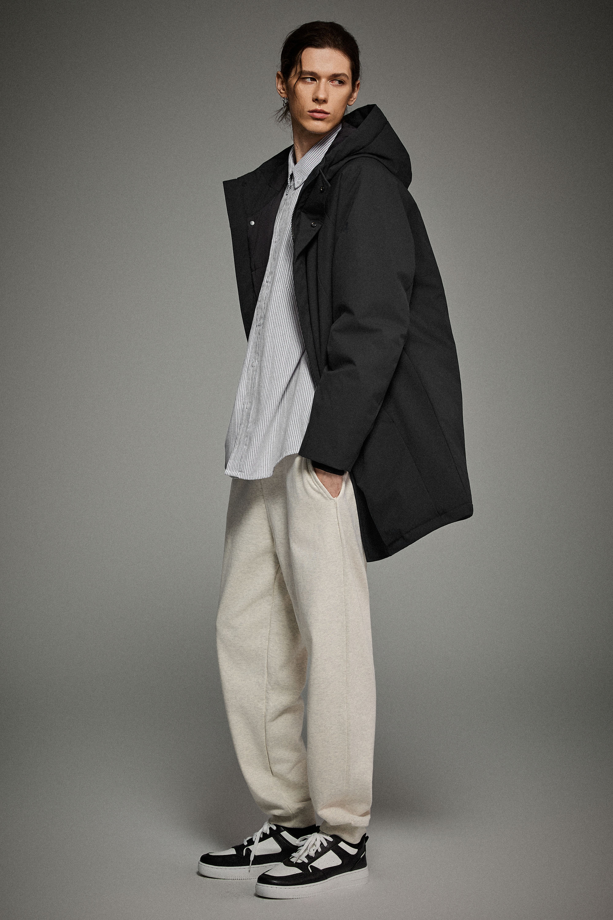 WeatherGuard Mid-Length Hooded Parka Jacket - Image 7