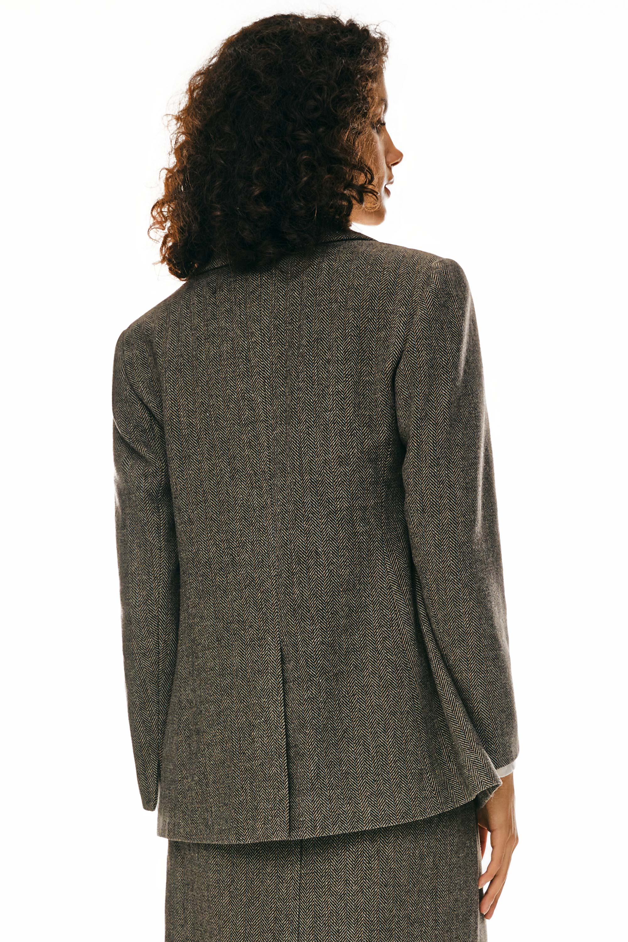 Wool Office Blazer - Image 11