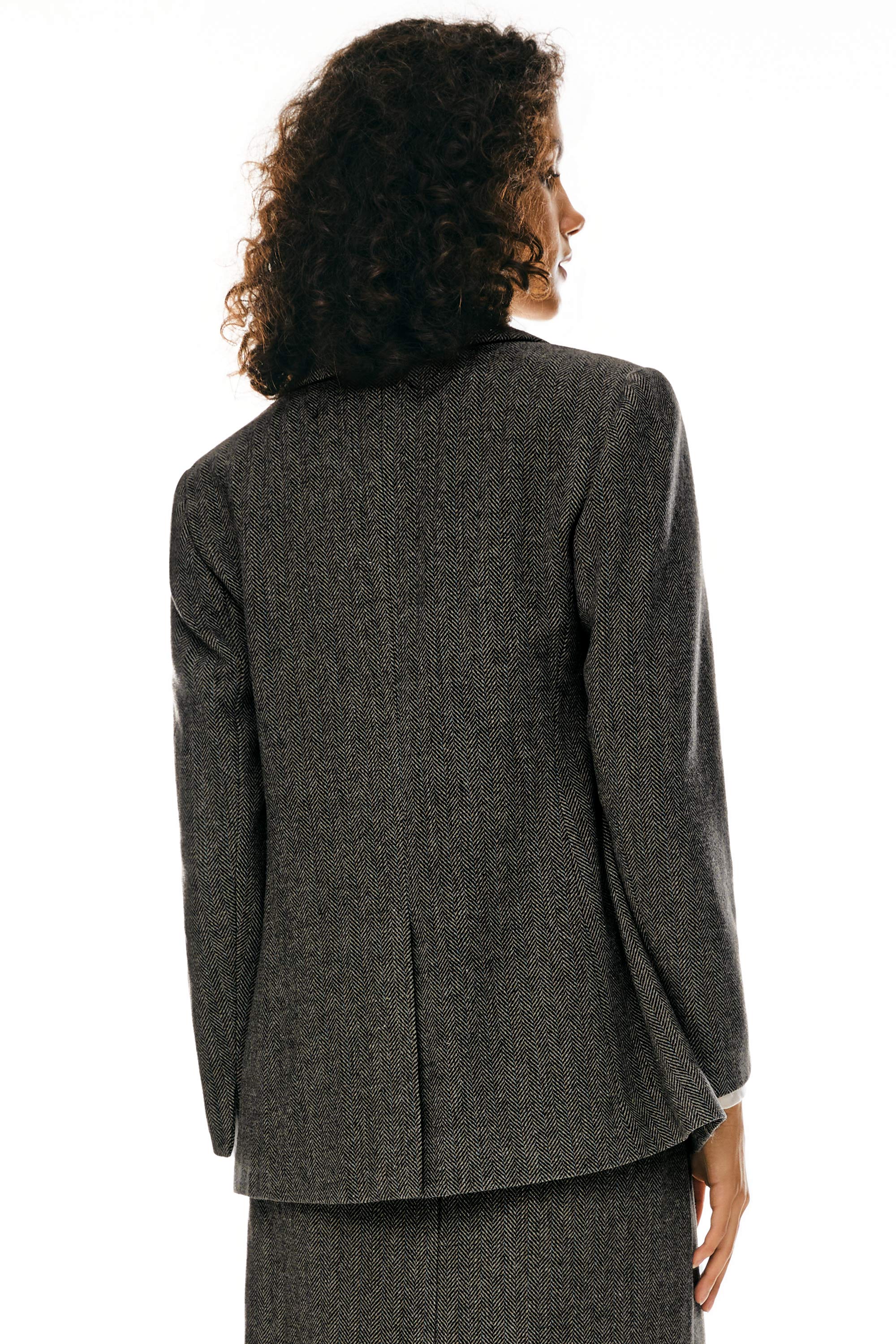 Wool Office Blazer - Image 4