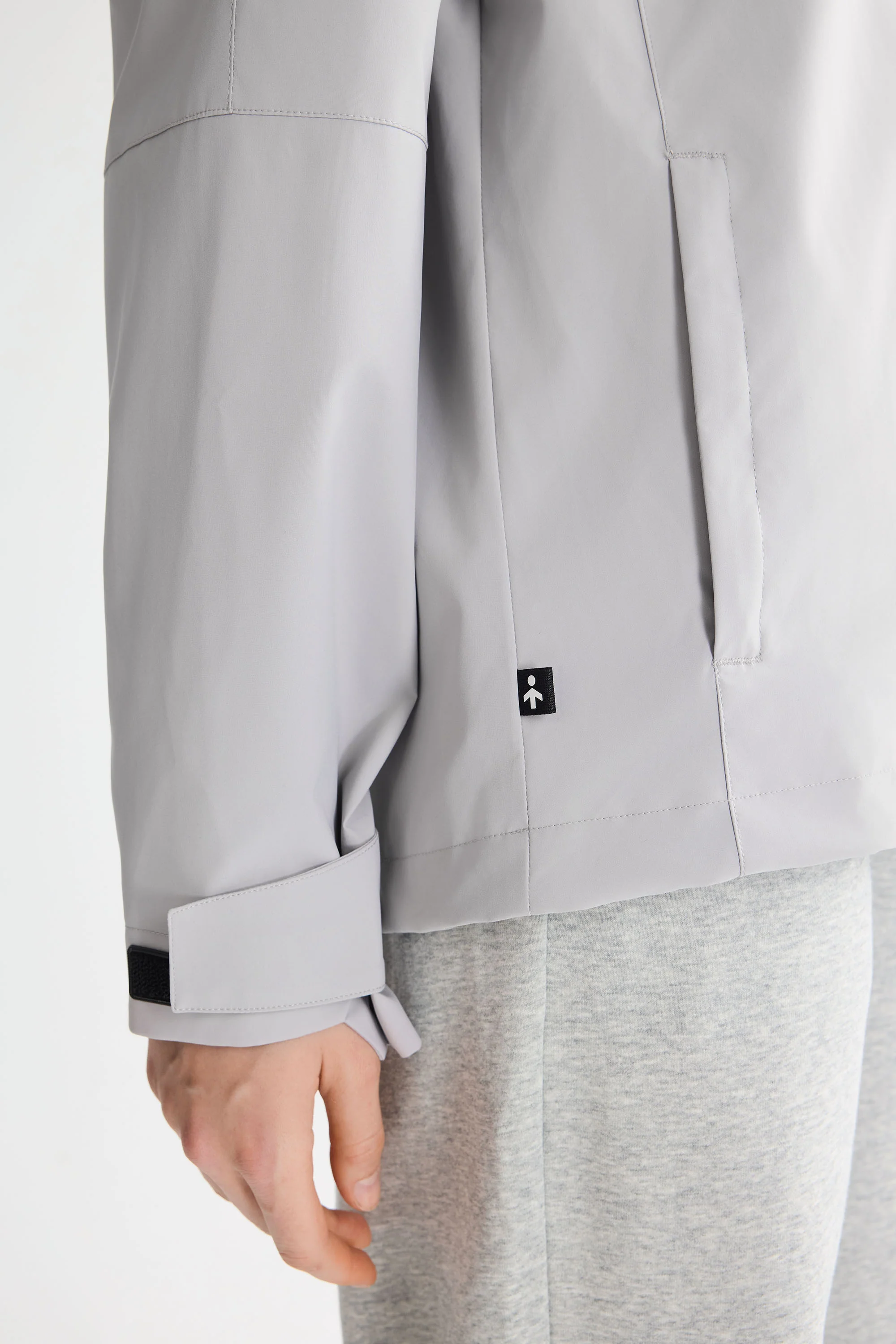 Zip Up Rain Jacket Lightweight Hooded Windbreaker - Image 18