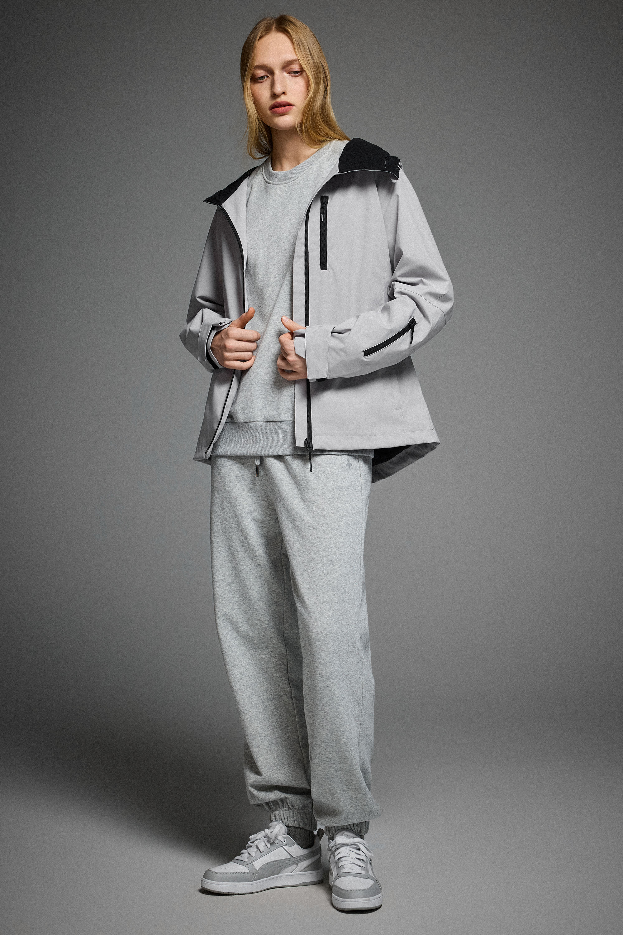 Zip Up Rain Jacket Lightweight Hooded Windbreaker - Image 25