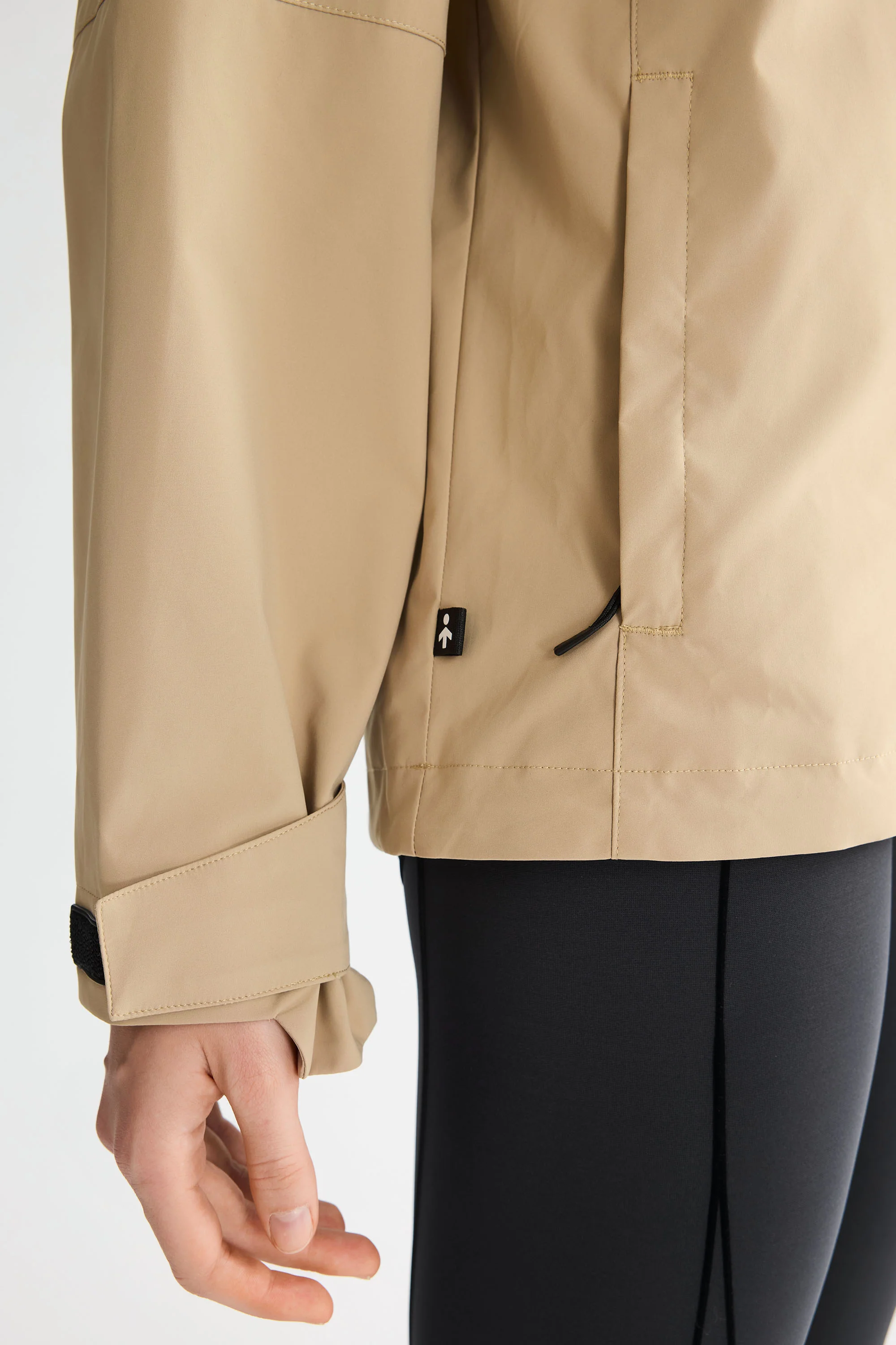 Zip Up Rain Jacket Lightweight Hooded Windbreaker - Image 54